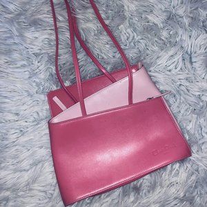 Cleo & Patek Pink Zig Zag Purse
